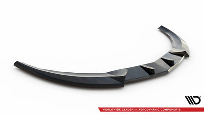 Front Ansatz V.3 für Mercedes-Benz A45 AMG W176 schwarz Hochglanz