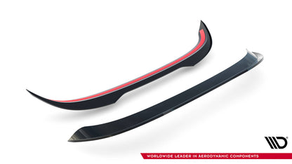 Spoiler CAP für VW Golf GTI Clubsport Mk8 Facelift schwarz Hochglanz
