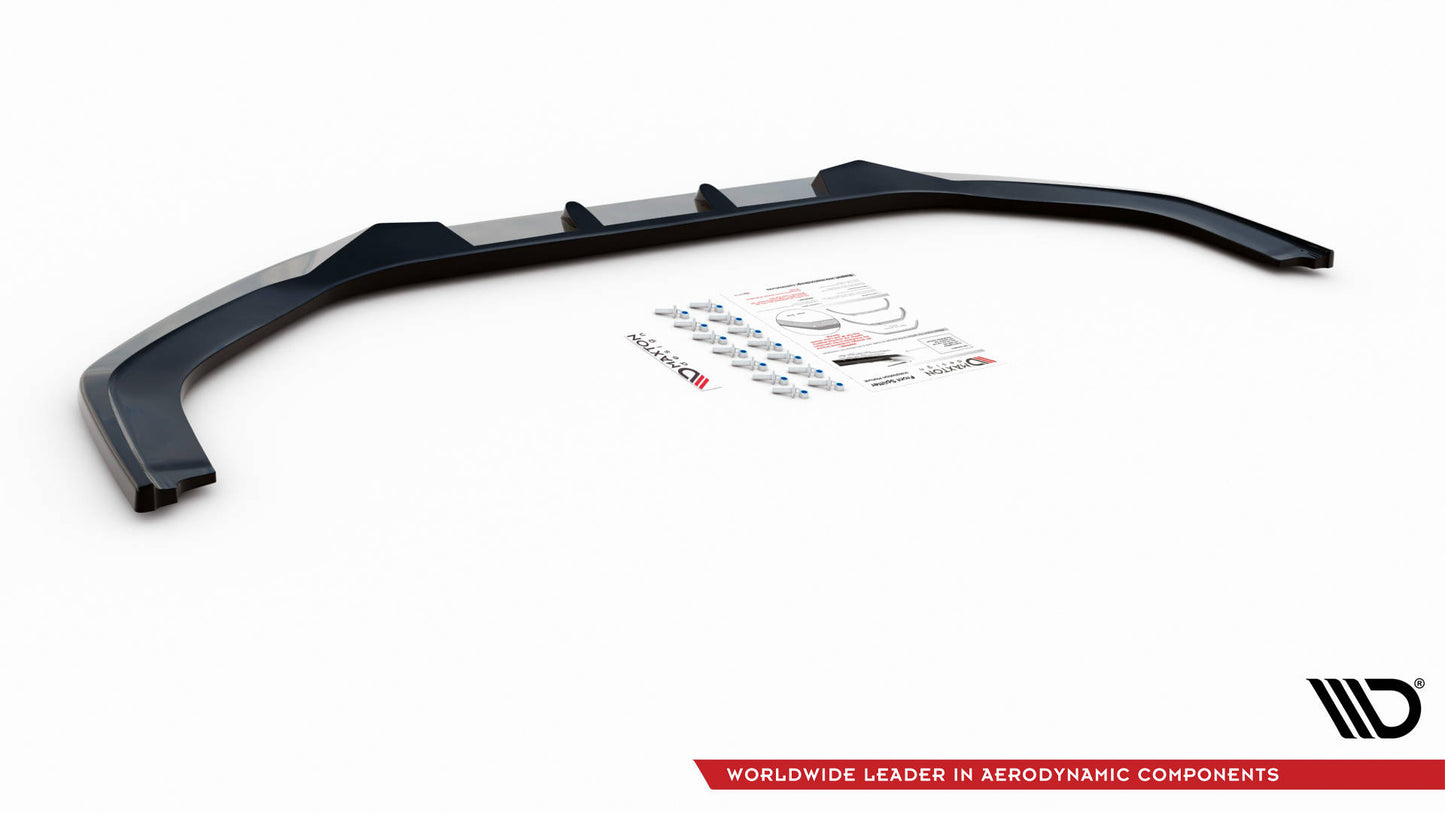 Front Ansatz V.2 für Honda Civic Mk9 schwarz Hochglanz