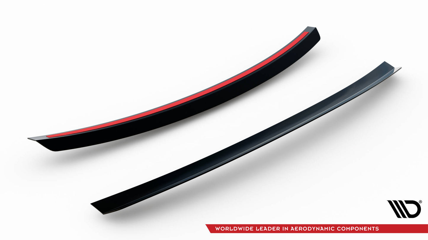 Spoiler CAP für Audi TT 8J schwarz Hochglanz