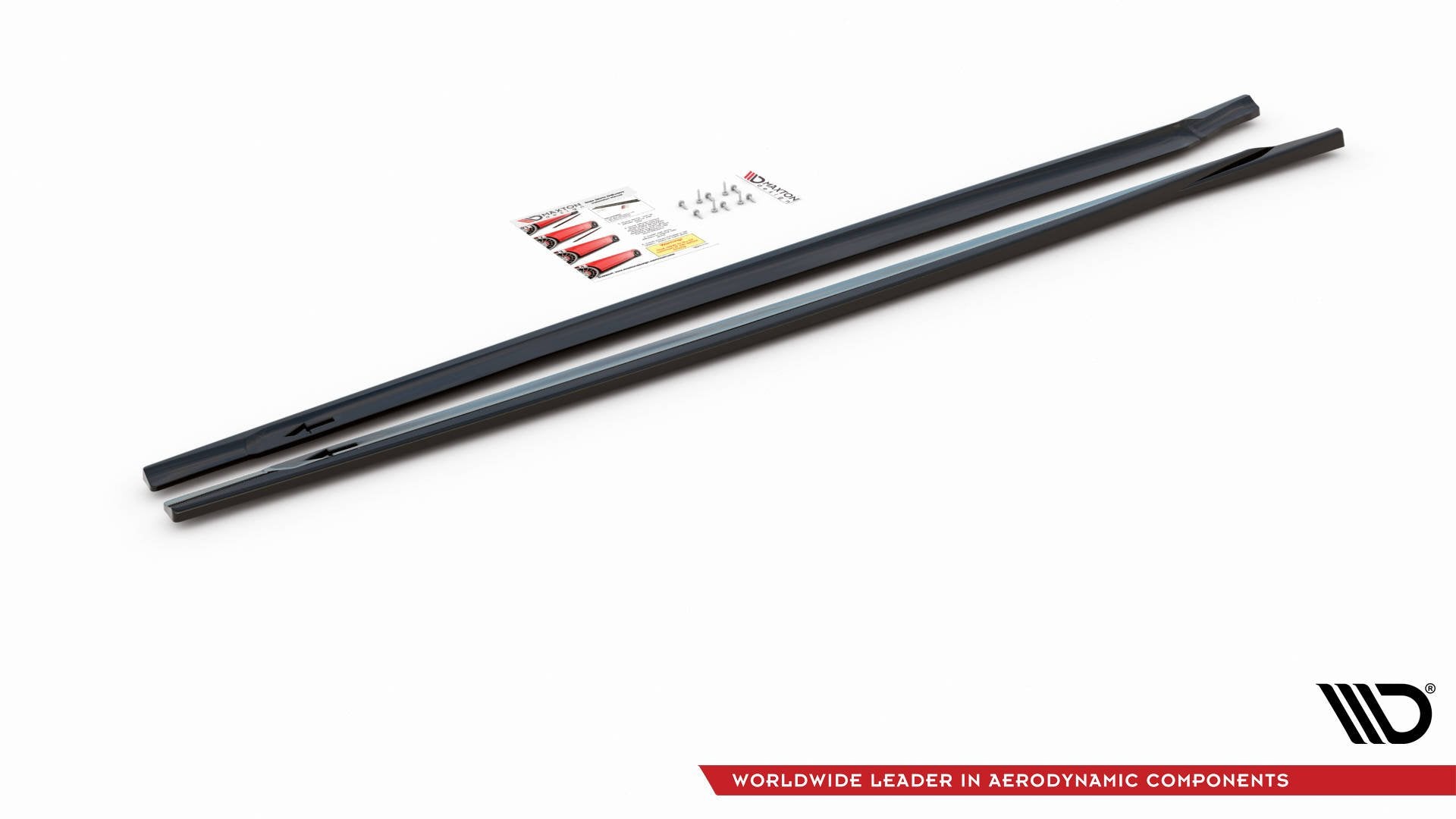 Seitenschweller Ansatz für Mini Countryman Mk2 F60 JCW schwarz Hochglanz