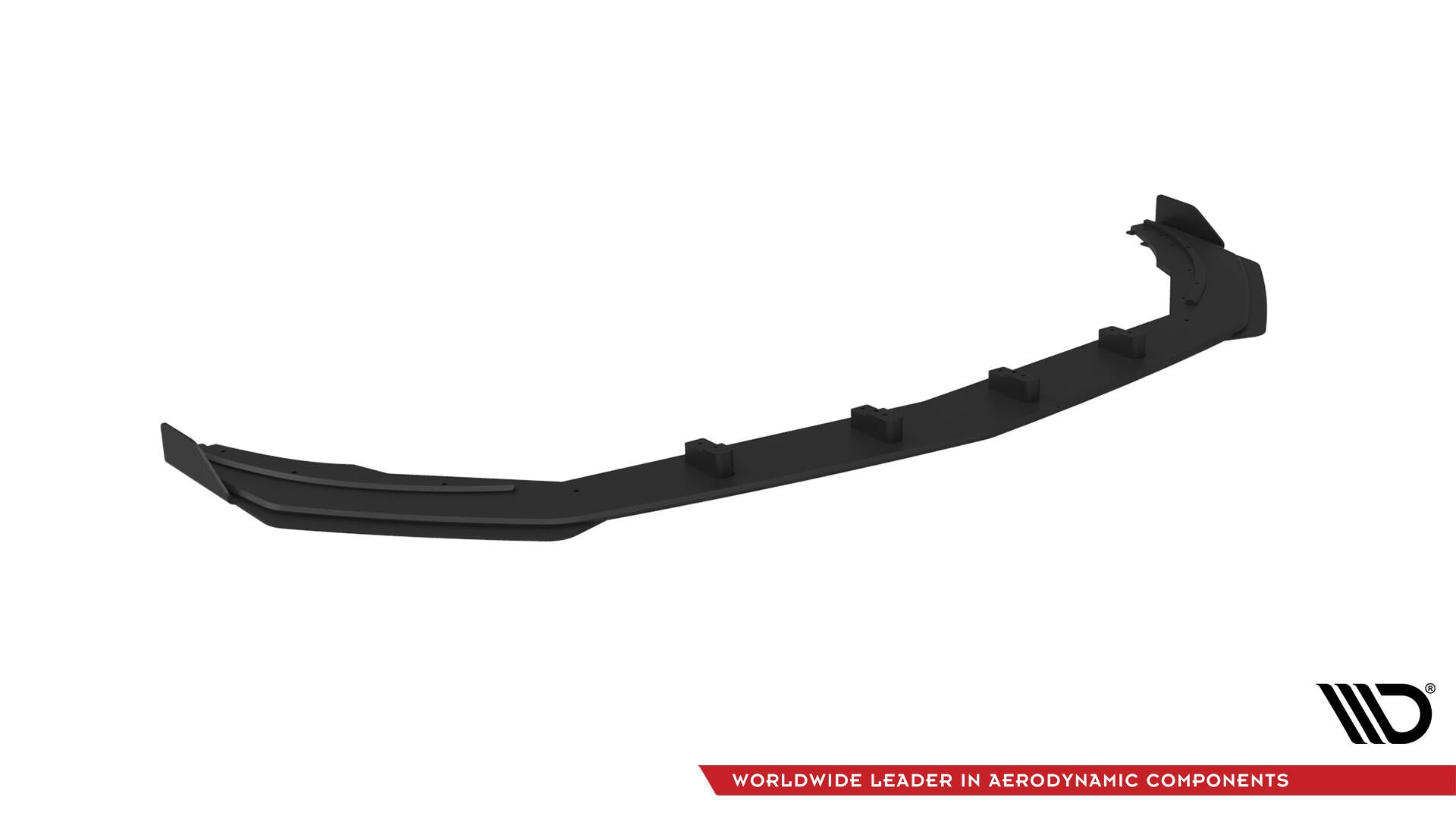 Street Pro Front Ansatz + Flaps für Mercedes-AMG A35 W177 Facelift schwarz Hochglanz