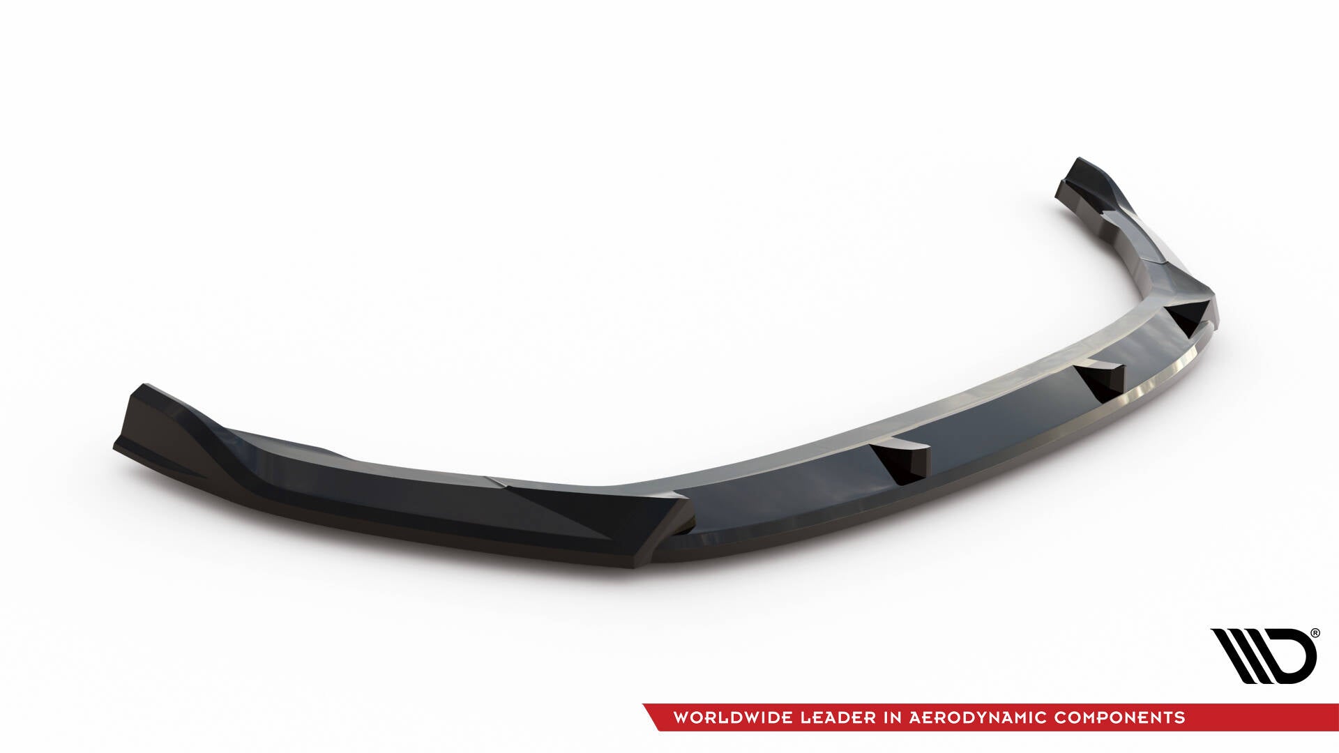 Front Ansatz V.2 für Skoda Kamiq Monte Carlo Mk1 Facelift schwarz Hochglanz