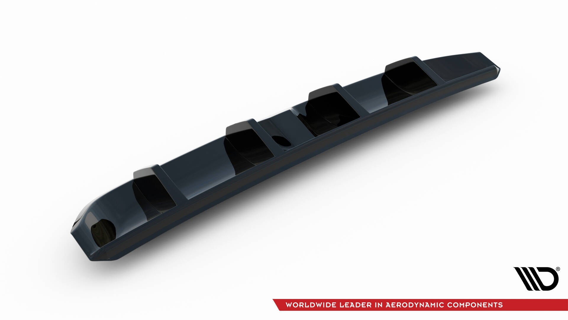 Diffusor Heck Ansatz für VW Arteon R-Line schwarz Hochglanz