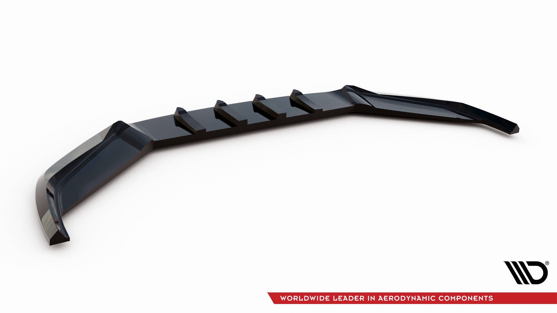 Front Ansatz V.1 für VW Passat GT B8 Facelift USA schwarz Hochglanz