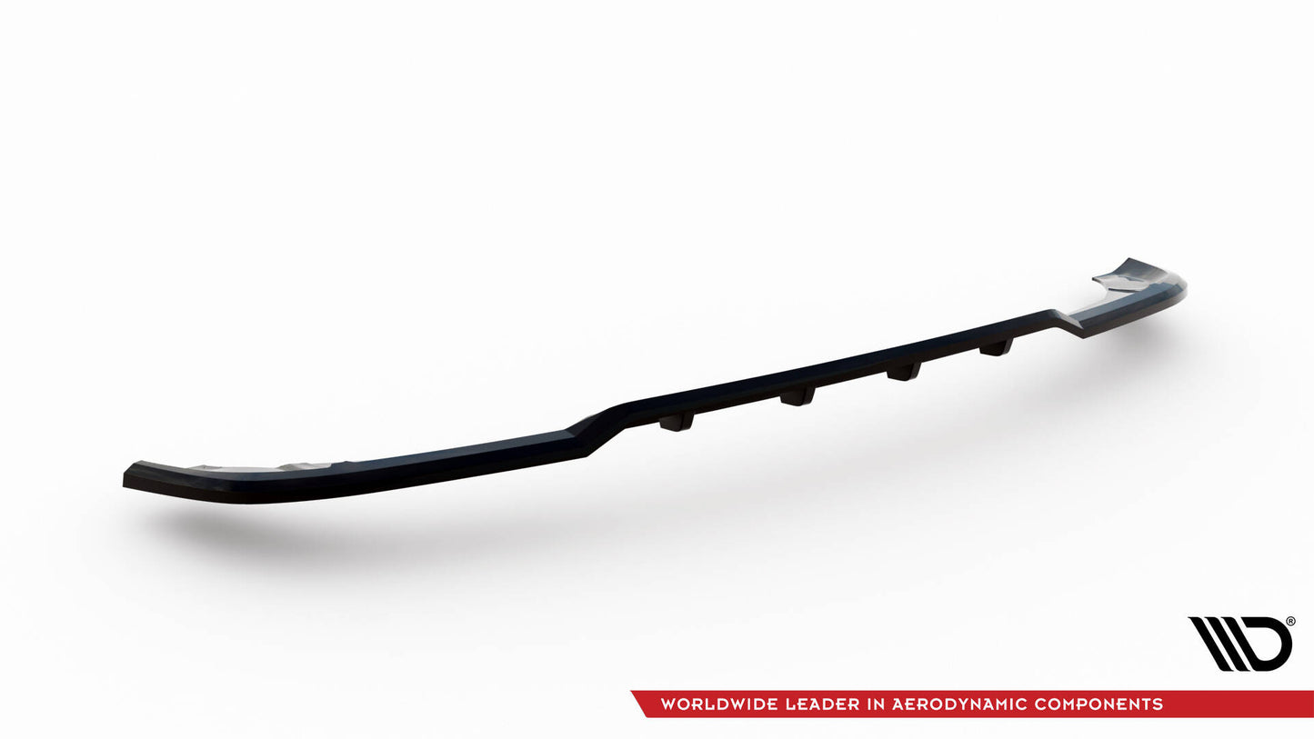 Mittlerer Cup Diffusor DTM Look Heck Ansatz für Mercedes-Benz A45 AMG W176 schwarz Hochglanz