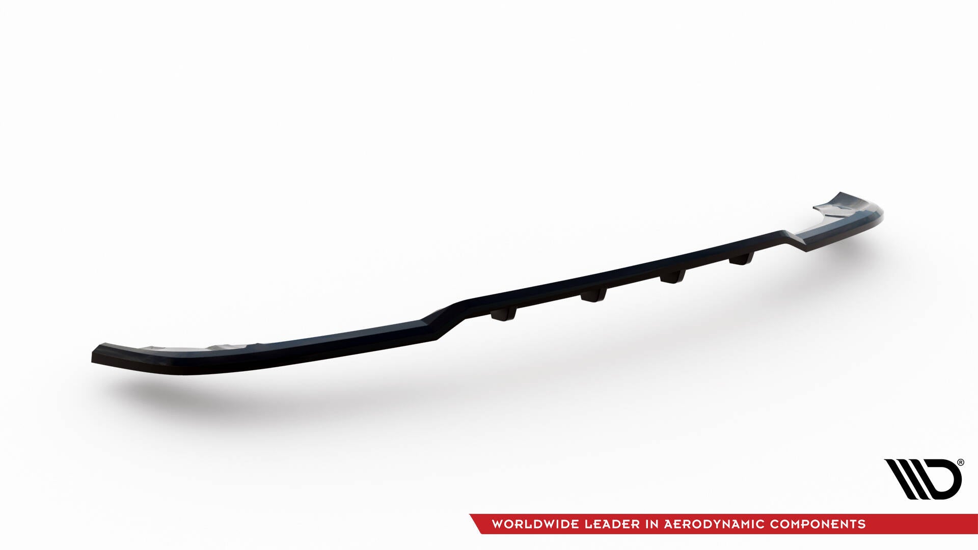 Mittlerer Cup Diffusor DTM Look Heck Ansatz für Mercedes-Benz A45 AMG W176 schwarz Hochglanz