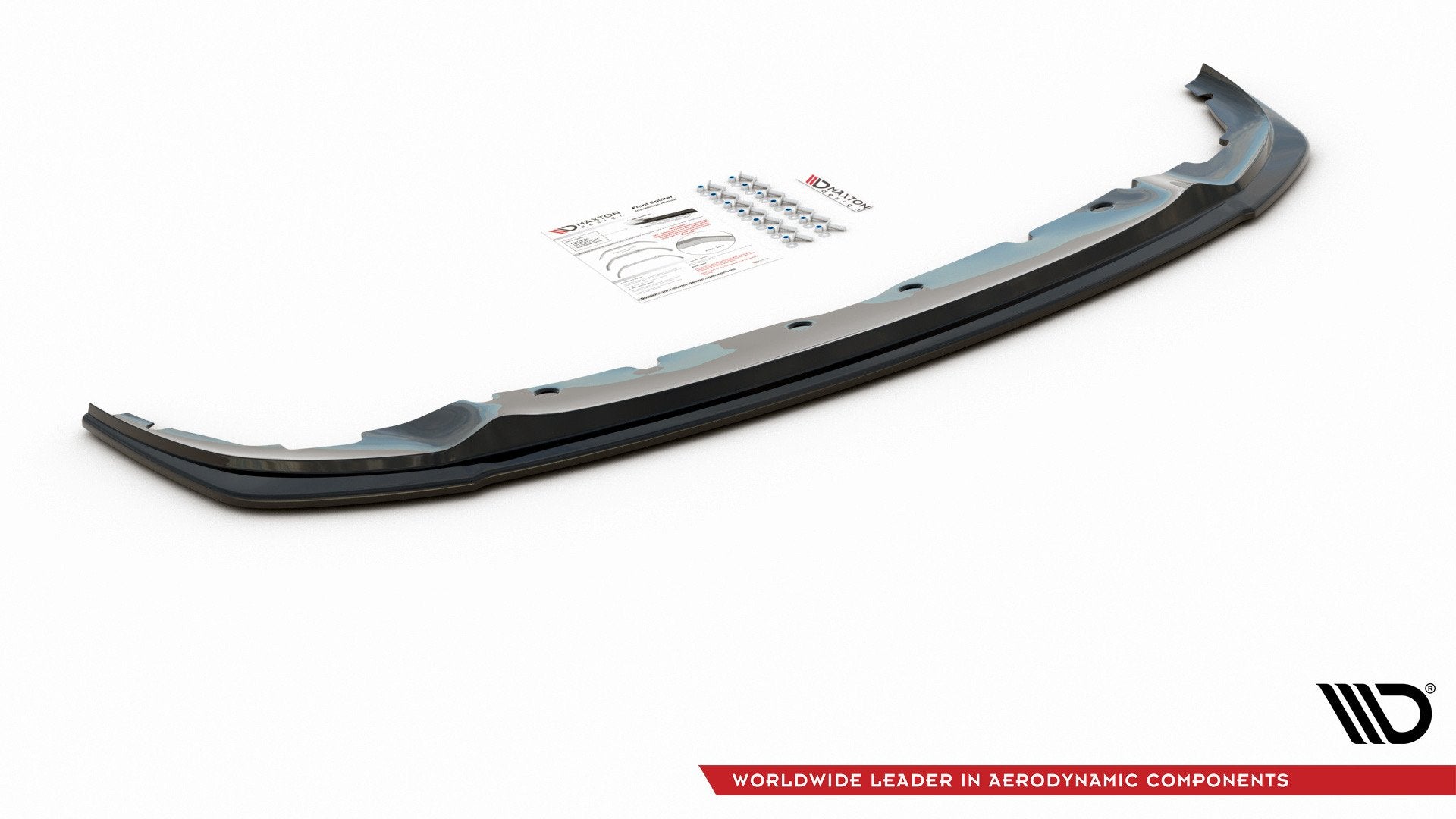 Front Ansatz für BMW 1er F40 M-Paket/ M135i  schwarz matt