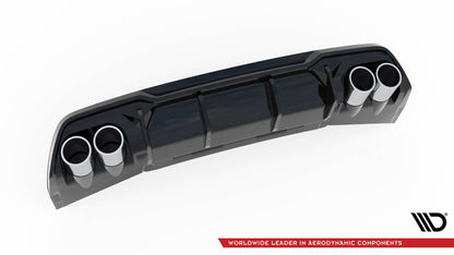 Diffusor Heck Ansatz + Endrohre für Cupra Formentor Mk1