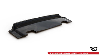 Mittlerer Cup Diffusor DTM Look Heck Ansatz V.2 für Volvo V90 Mk2 schwarz Hochglanz