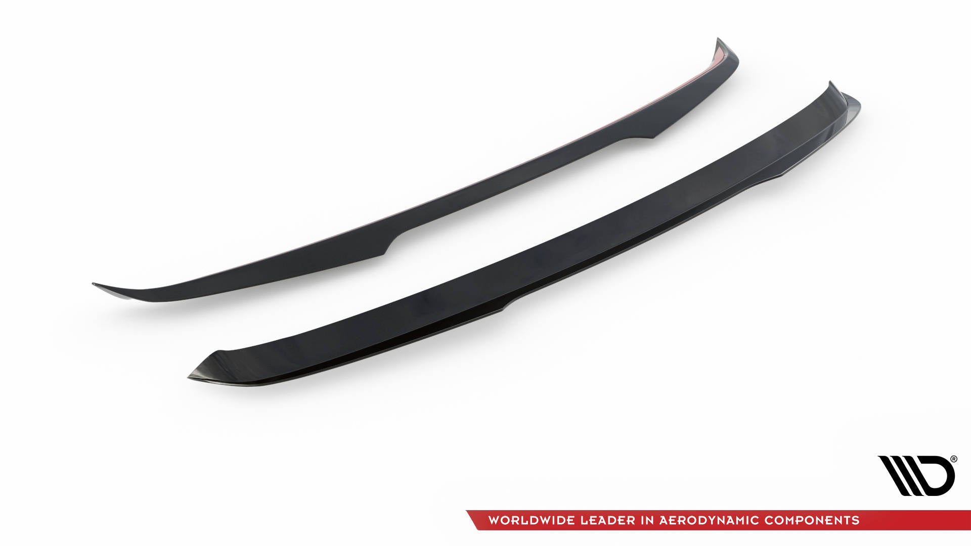 Spoiler CAP für Volvo XC60 Mk2 R-Design schwarz matt