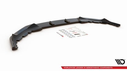 Front Ansatz V.1 für BMW 5er M-Paket / M550i / M550d G30 Facelift  schwarz Hochglanz