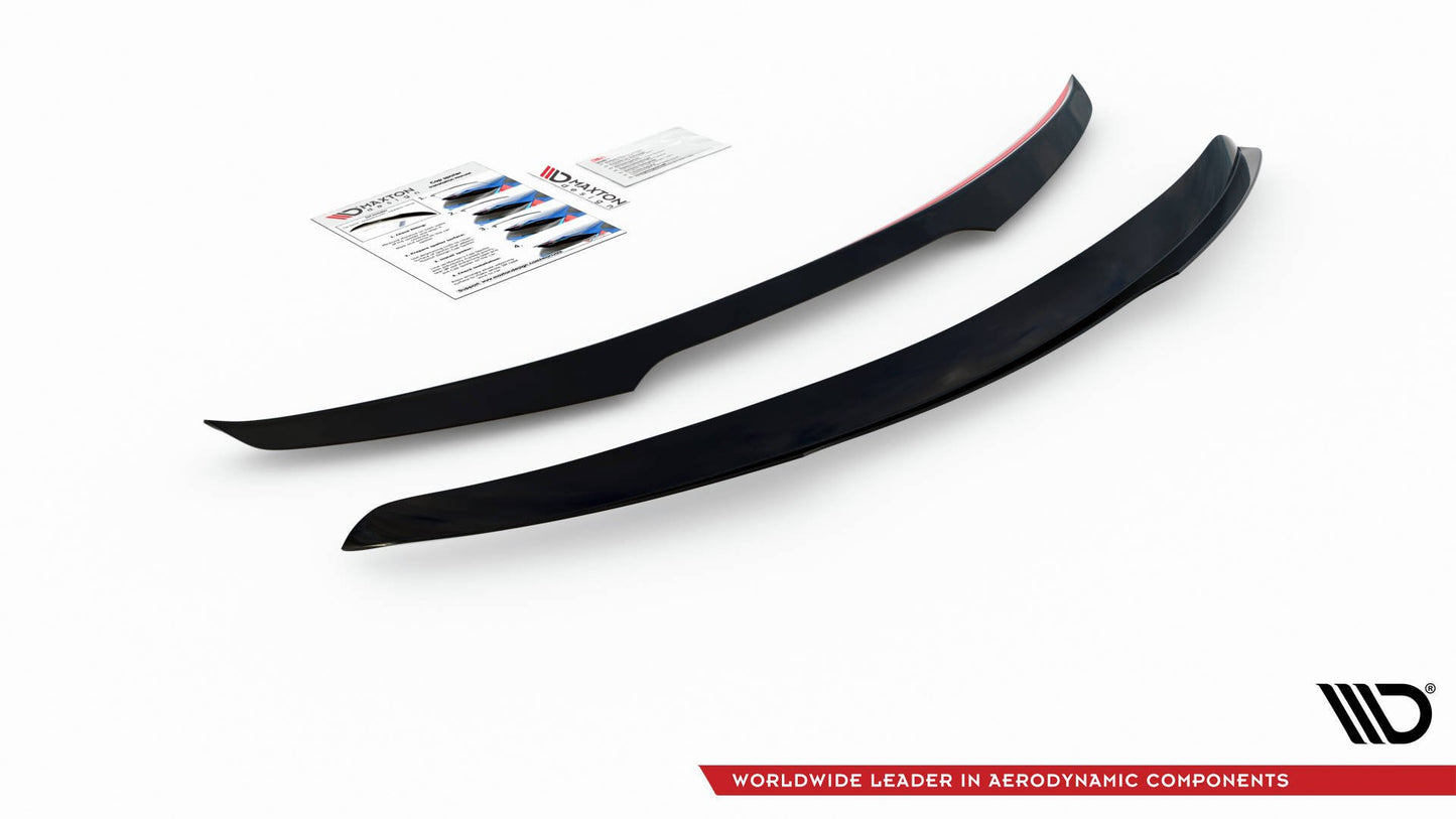 Spoiler CAP für Mini Countryman Mk2 F60 JCW schwarz Hochglanz