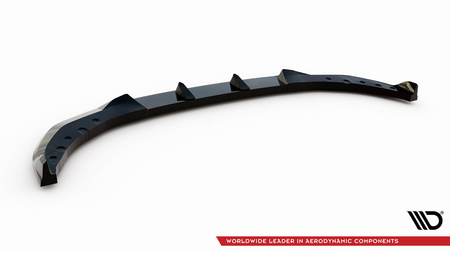 Front Ansatz für BMW 3er Limousine / Touring G20 / G21 Facelift schwarz Hochglanz