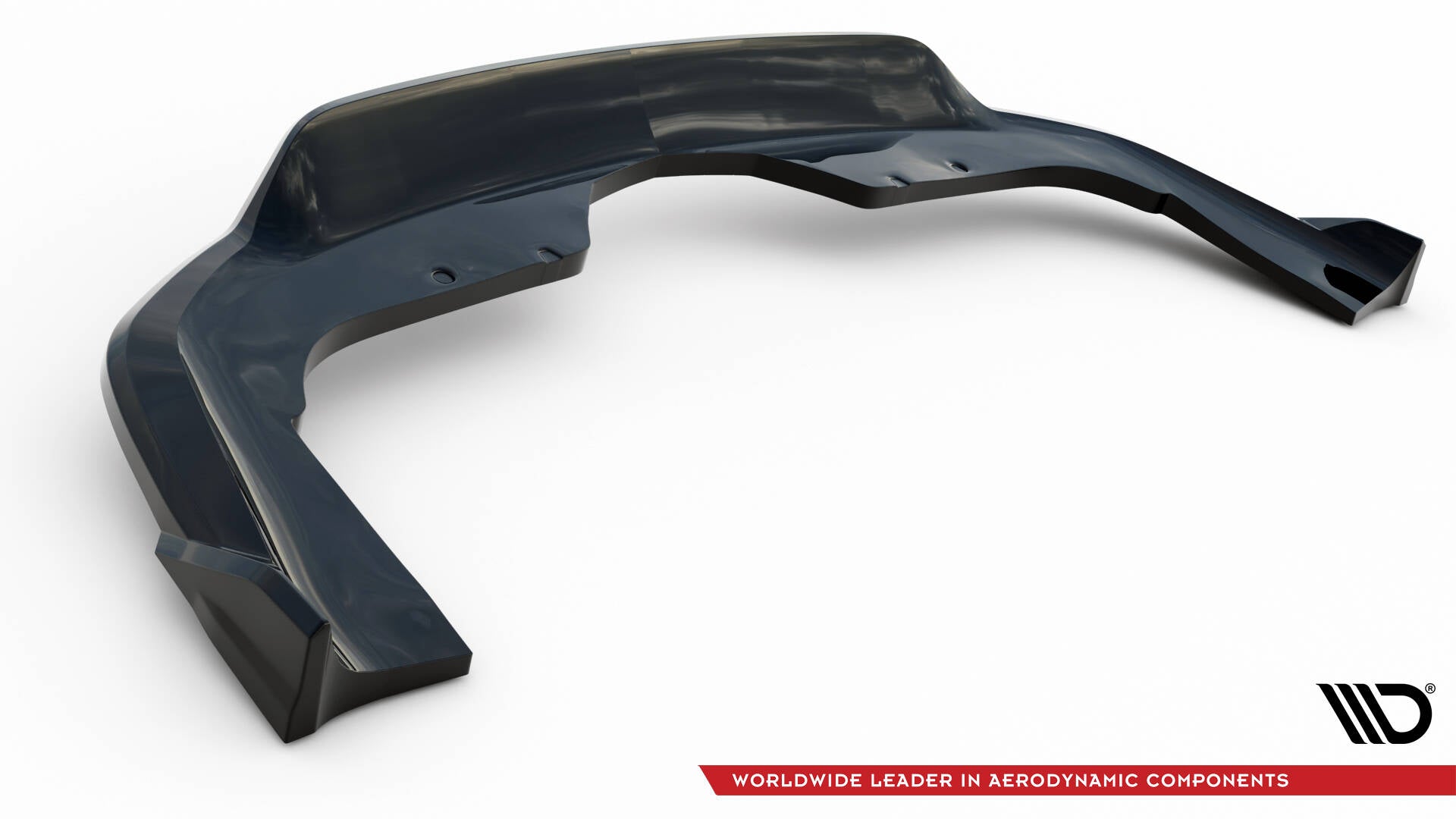 Mittlerer Cup Diffusor DTM Look Heck Ansatz für BMW X5 M-Paket F15 schwarz Hochglanz