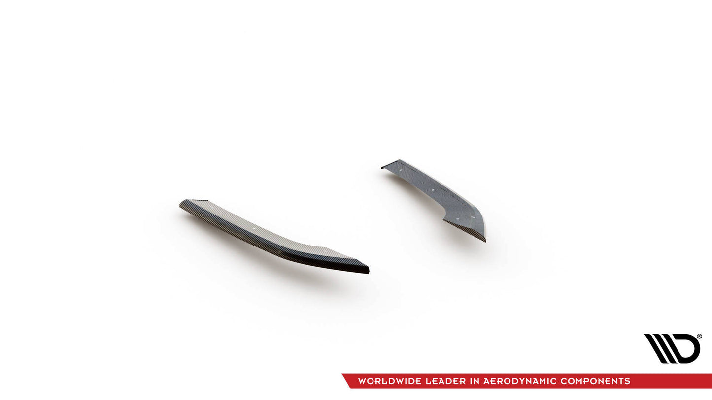 Prepreg Carbon Fiber Heck Ansatz Flaps Diffusor V.2 für Audi RS3 Limousine 8Y