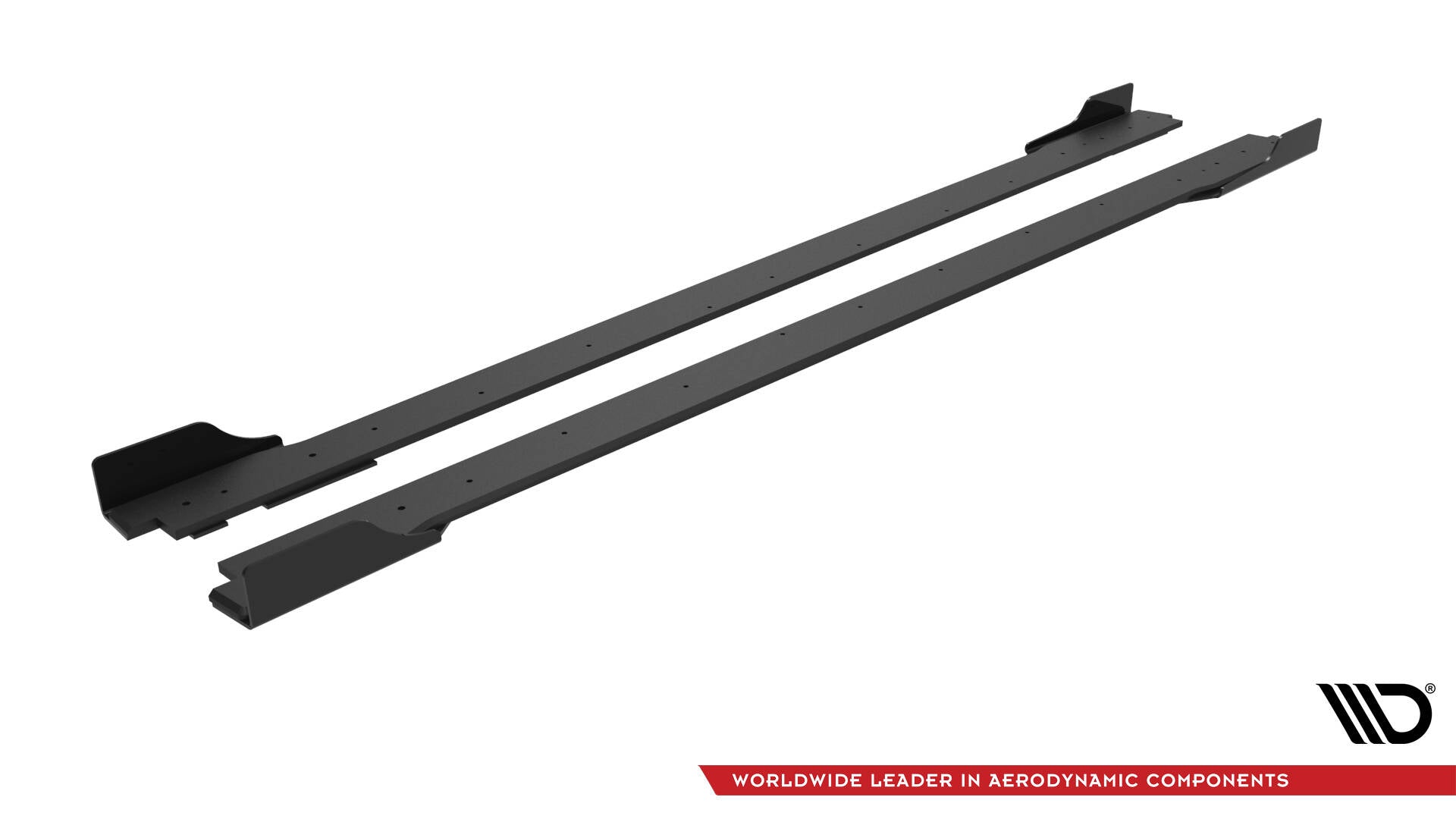 Street Pro Seitenschweller Ansatz + Flaps für Hyundai Veloster N Mk2 schwarz Hochglanz