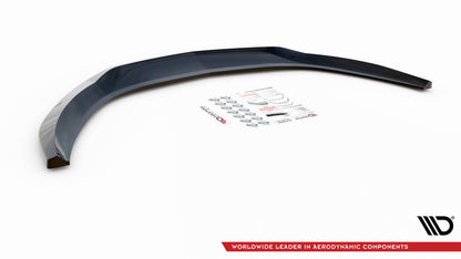 Front Ansatz V.2 für Opel Astra GTC OPC-Line J schwarz Hochglanz