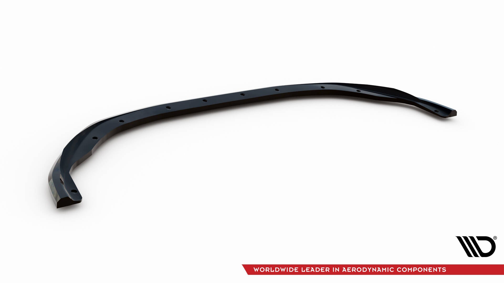 Front Ansatz V.2 für Renault Clio R.S. Line Mk5 schwarz Hochglanz