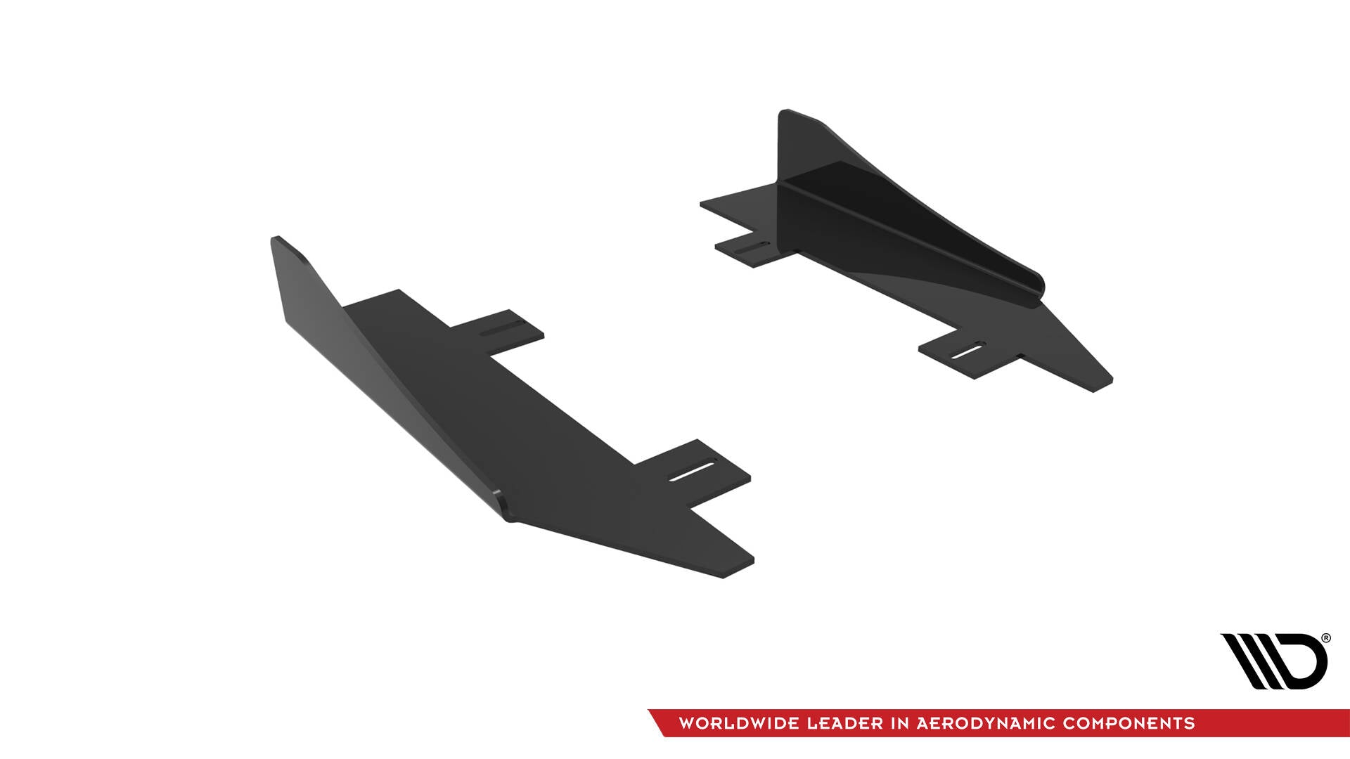 Side Flaps Mercedes-Benz A 45 AMG W176 Facelift schwarz Hochglanz