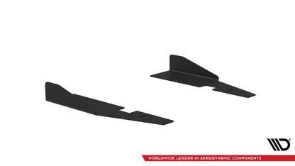 Seitenschweller Flaps für Kia Stinger GT / GT-Line / Standard Mk1 schwarz Hochglanz