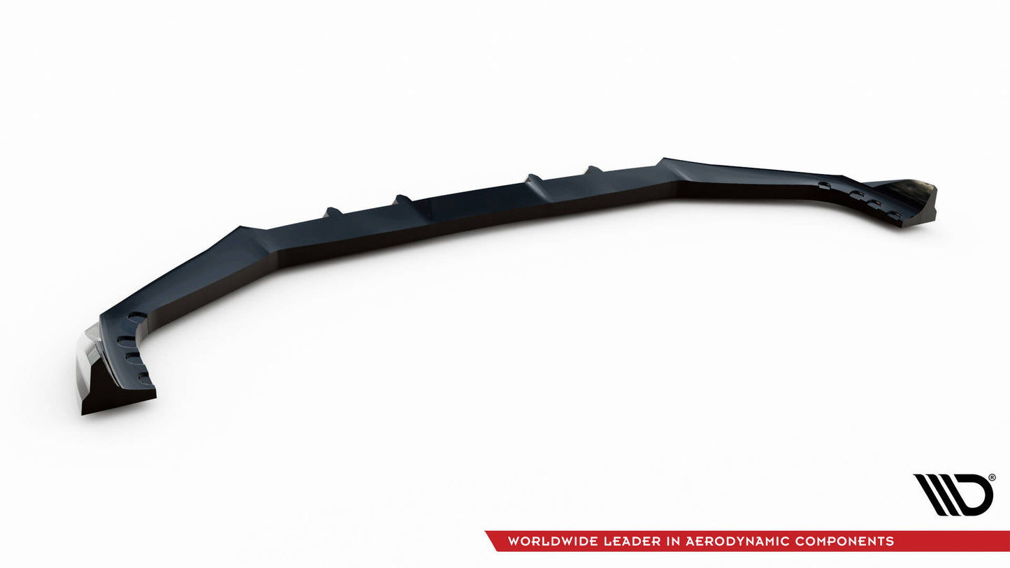 Front Ansatz V.1 für BMW X5 M F95 Facelift schwarz Hochglanz