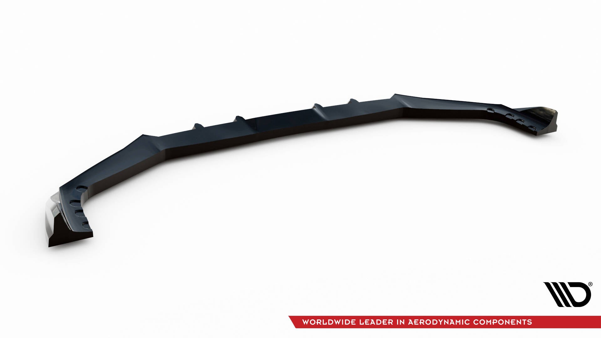 Front Ansatz V.1 für BMW X5 M F95 Facelift schwarz Hochglanz