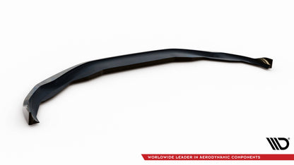 Front Ansatz V.4 für BMW 7 M-Paket G11 / G12 Facelift schwarz Hochglanz