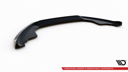 Front Ansatz V.3 für Audi S5 / A5 S-Line 8T schwarz Hochglanz