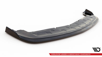 Front Ansatz für Dodge Challenger SRT Hellcat Widebody Mk3 schwarz Hochglanz