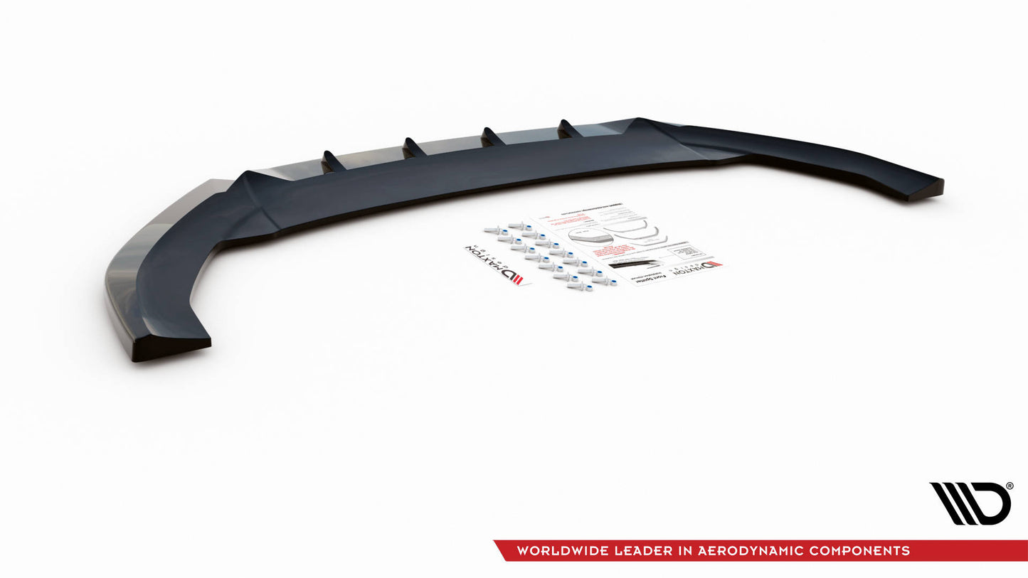 Front Ansatz V.3 für Cupra Leon Mk1 schwarz Hochglanz