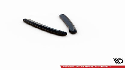 Heck Ansatz Flaps Diffusor für Porsche 911 Carrera 991 schwarz Hochglanz