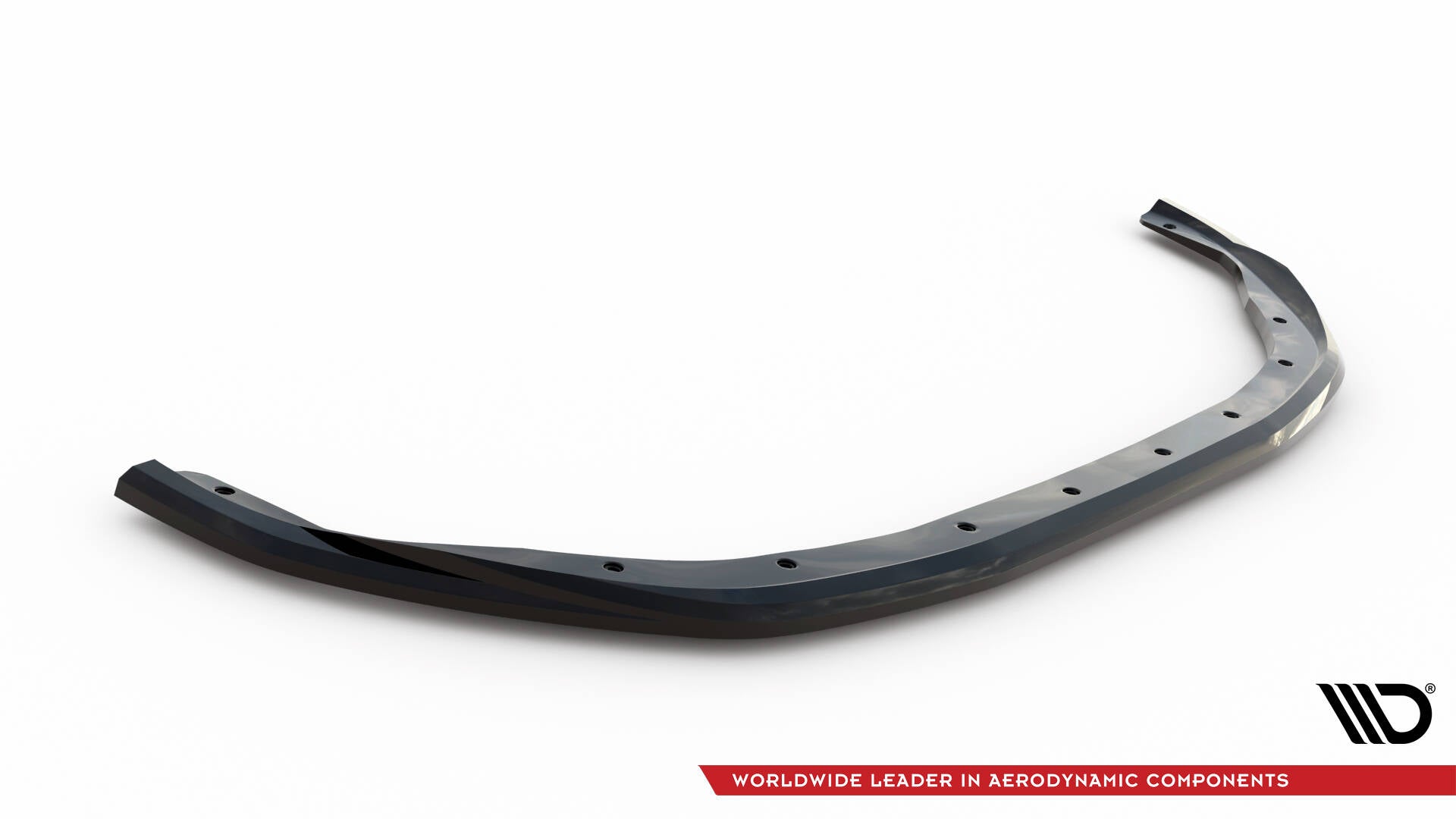 Front Ansatz V.2 für Renault Clio R.S. Line Mk5 schwarz Hochglanz