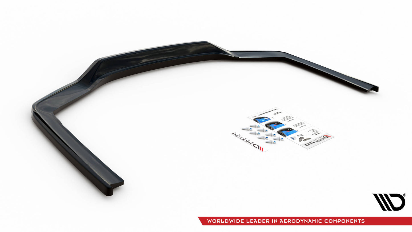 Mittlerer Cup Diffusor DTM Look Heck Ansatz für V.1 BMW 7 M-Paket G11 / G12 Facelift schwarz Hochglanz