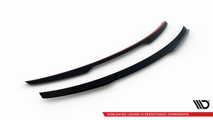 Spoiler CAP für Mercedes-Benz GLE Coupe AMG-Line C167 / C167 Facelift schwarz Hochglanz