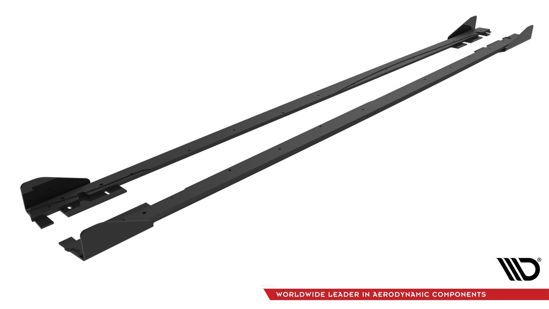 Street Pro Seitenschweller Ansatz für + Flaps Volkswagen Jetta GLI Mk7 schwarz Hochglanz