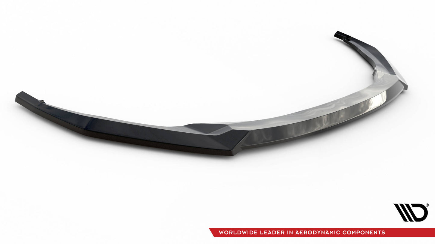 Front Ansatz V.2 für Skoda Octavia Sportline Mk4 schwarz Hochglanz