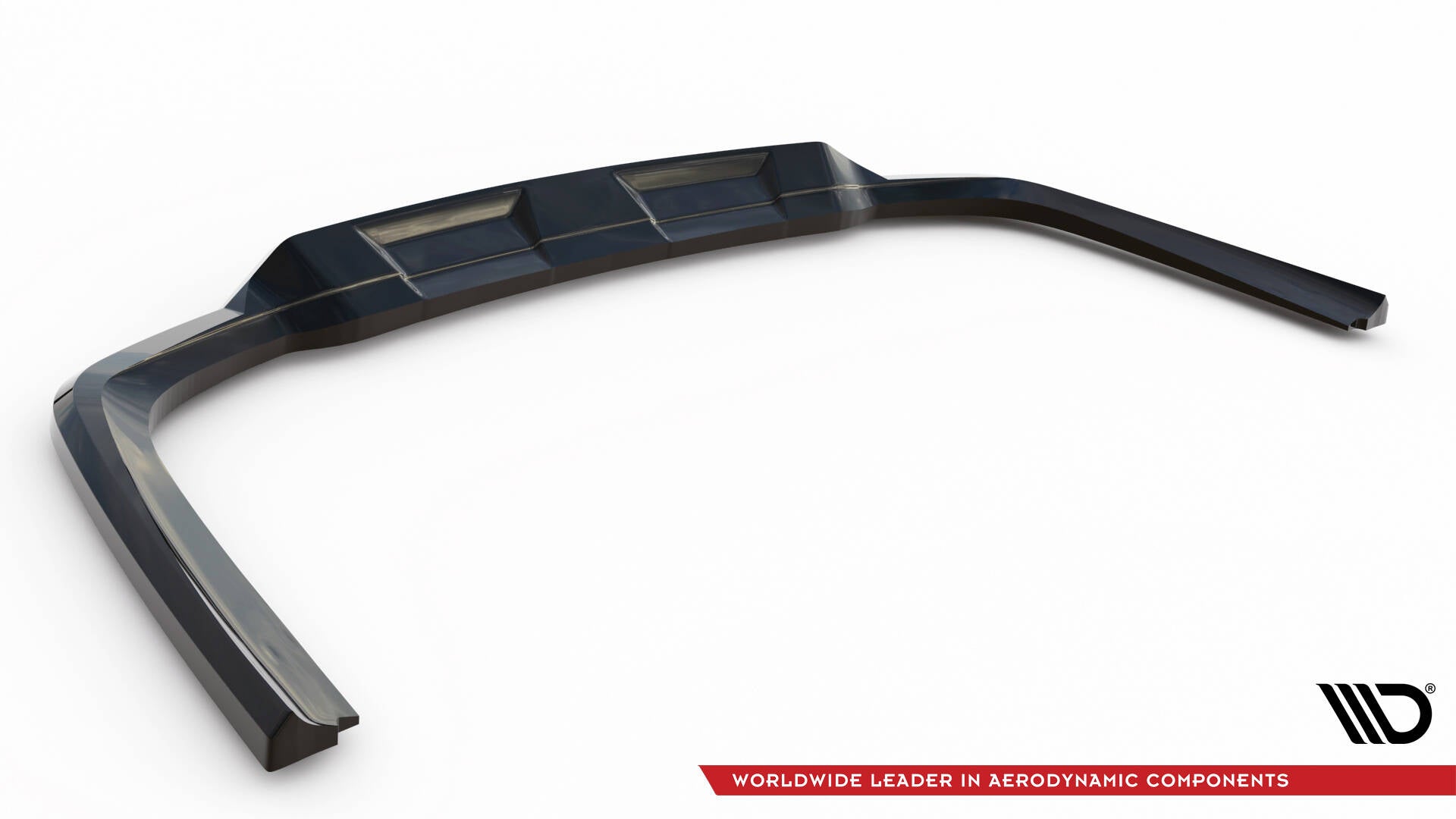 Mittlerer Cup Diffusor DTM Look Heck Ansatz für Kia Sorento Mk4 schwarz Hochglanz
