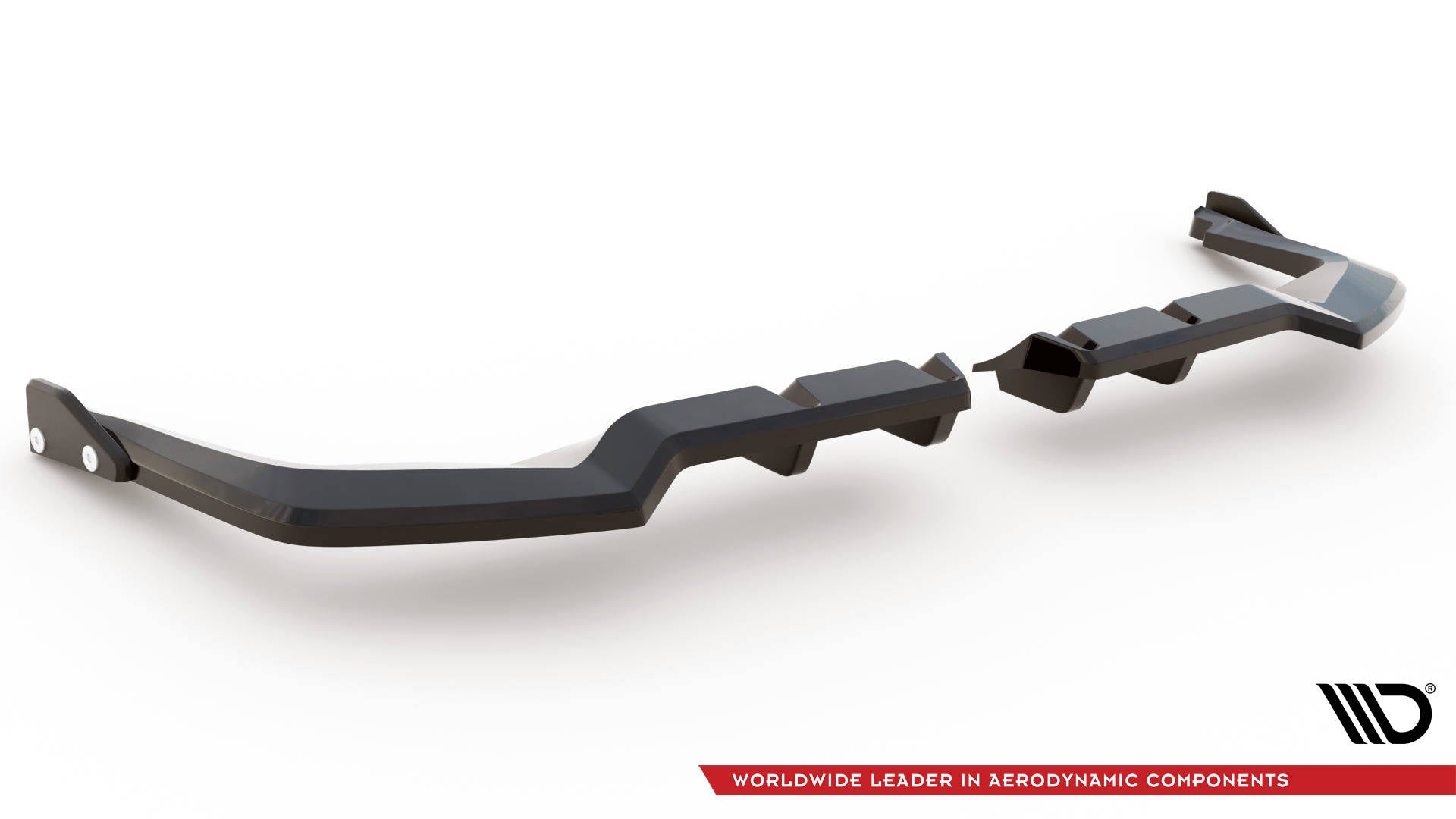 Mittlerer Cup Diffusor DTM Look Heck Ansatz für V.1 + Flaps Honda Civic Type-R Mk 11