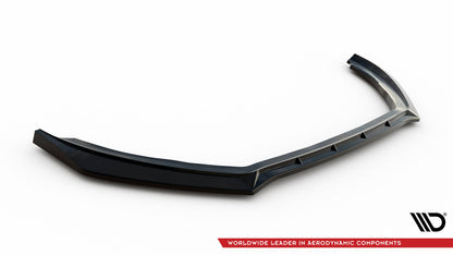 Front Ansatz V.4 für Ford Fiesta ST / ST-line Mk8 Facelift schwarz Hochglanz