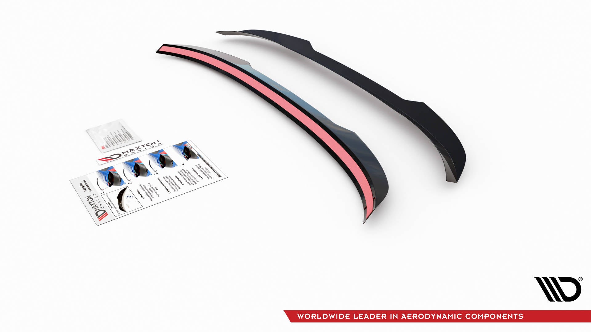 Spoiler CAP für Honda Civic Tourer Mk9 schwarz Hochglanz