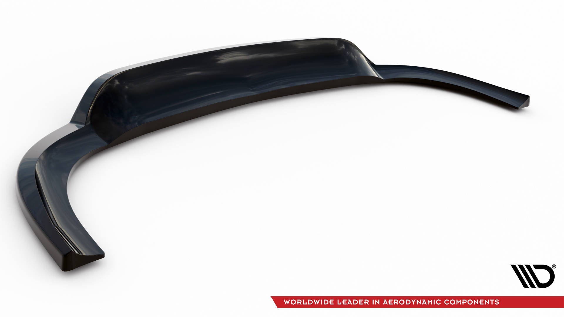 Mittlerer Cup Diffusor DTM Look Heck Ansatz für Hyundai ix35 Mk1 schwarz Hochglanz