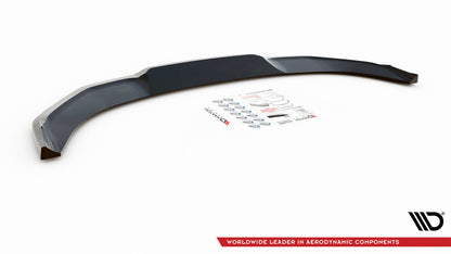 Front Ansatz V.3 für Nissan 370Z Nismo Facelift schwarz Hochglanz