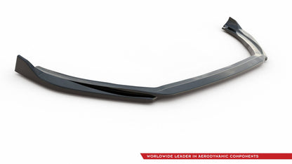 Front Ansatz V.4 für Ford Fiesta Mk8 ST / ST-Line schwarz Hochglanz