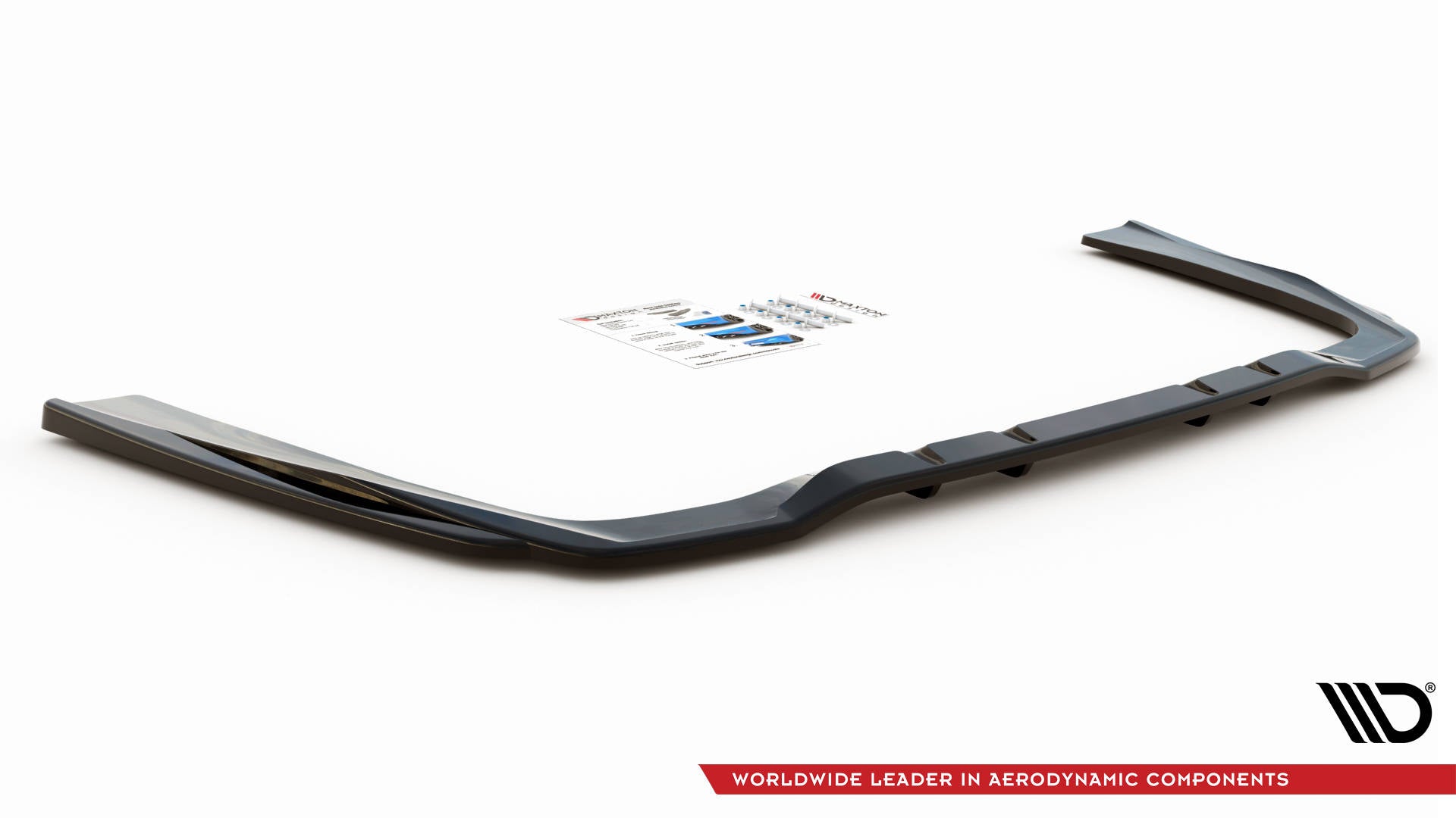 Mittlerer Cup Diffusor DTM Look Heck Ansatz für Mercedes-AMG CLS 53 C257 schwarz Hochglanz