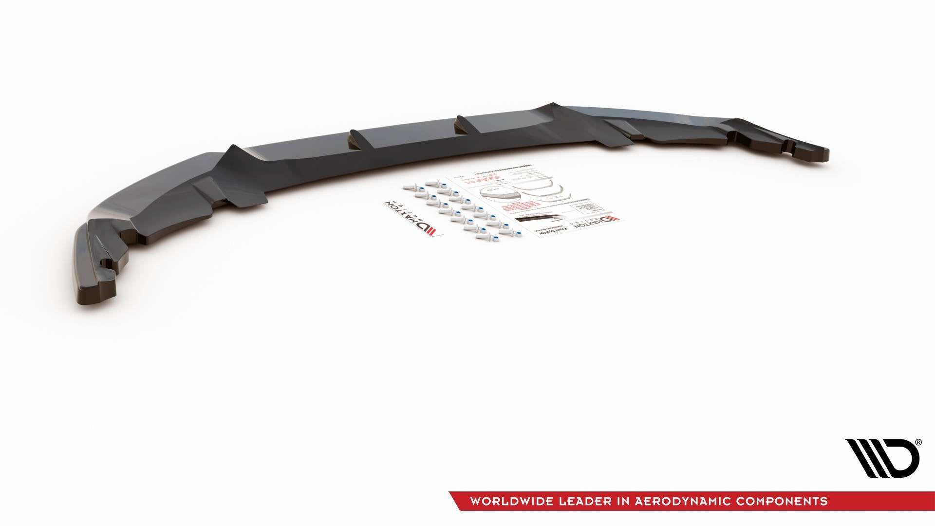 Front Ansatz V.2 für Mini Countryman Mk2 F60 JCW schwarz Hochglanz