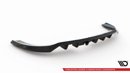 Mittlerer Cup Diffusor DTM Look Heck Ansatz für Jeep Grand Cherokee Trailhawk Mk5 schwarz Hochglanz