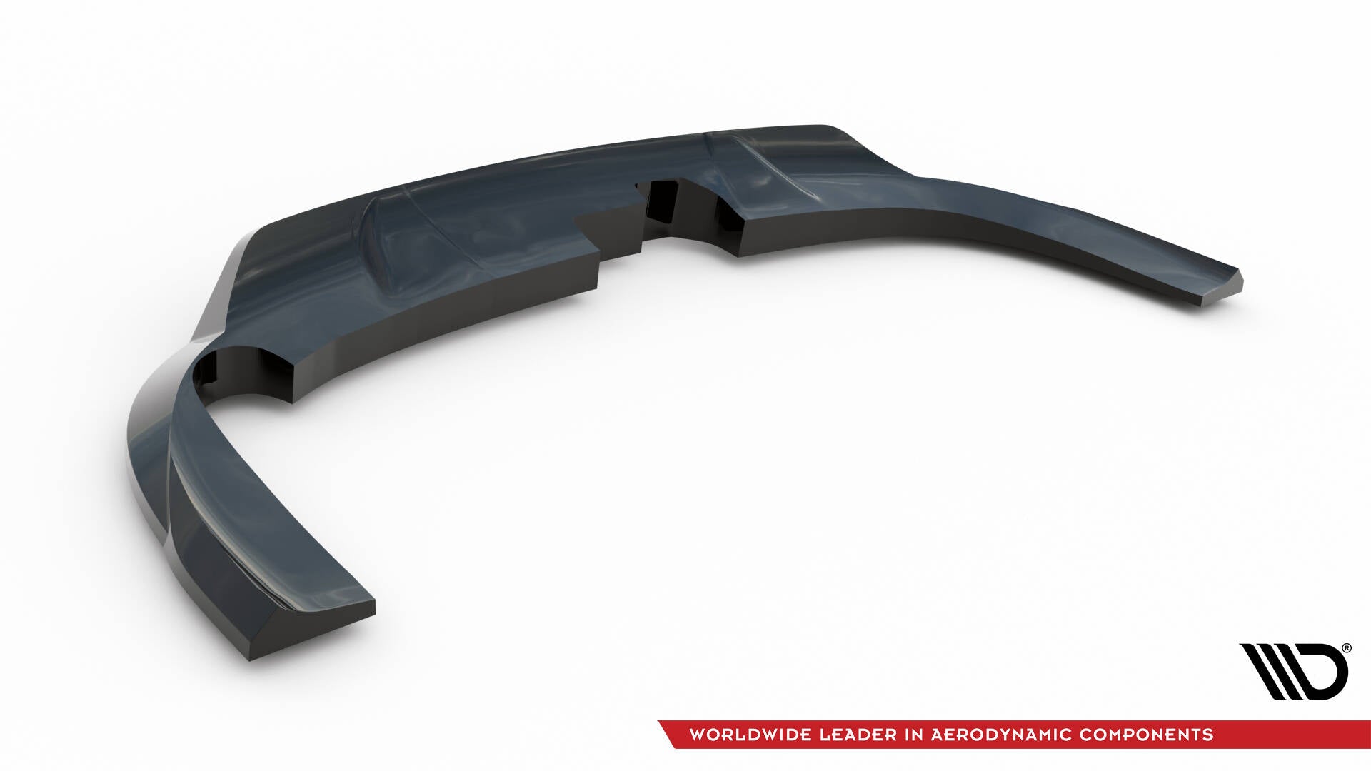 Mittlerer Cup Diffusor DTM Look Heck Ansatz für Jeep Grand Cherokee Trailhawk Mk5 schwarz Hochglanz