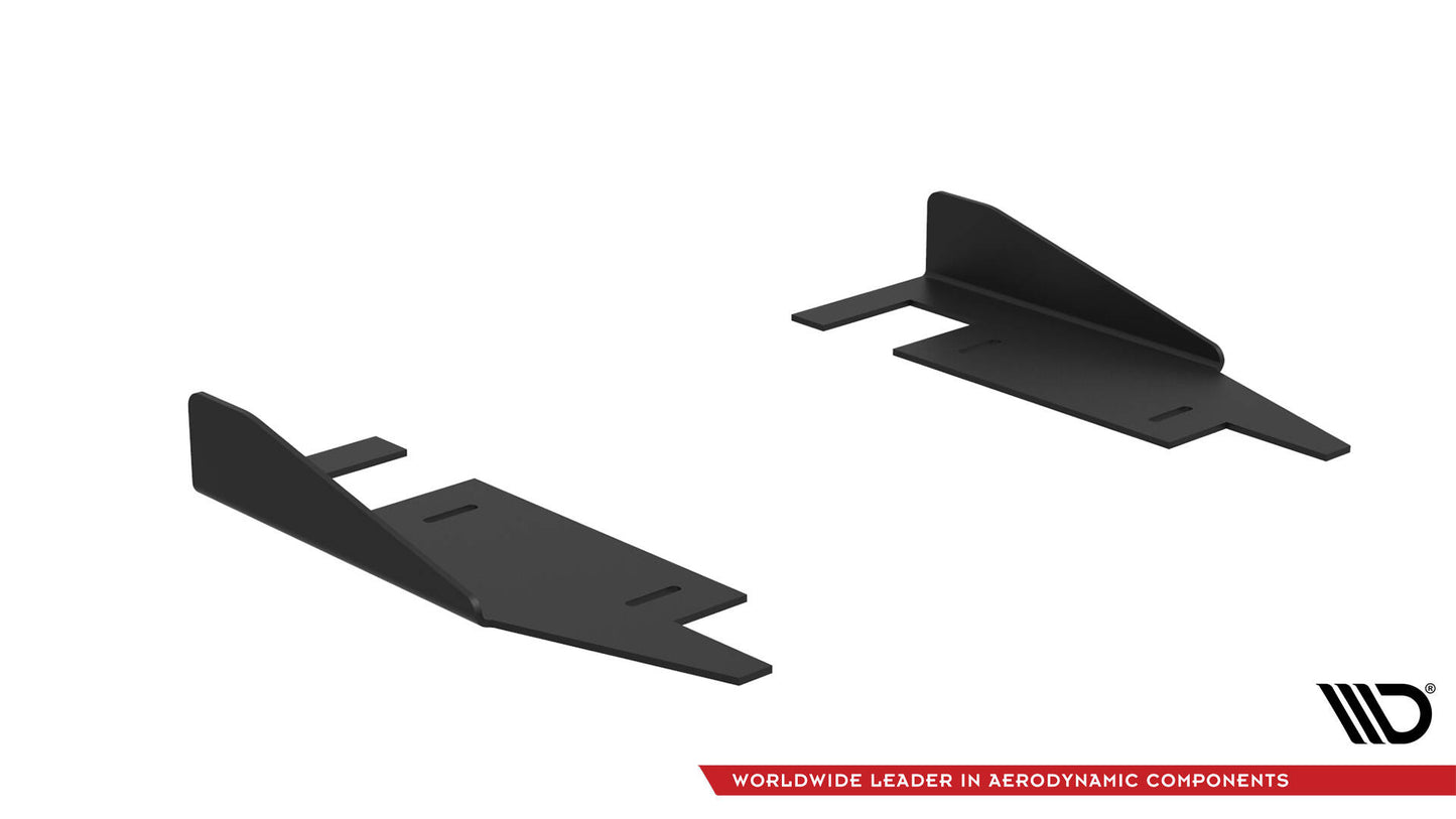 Seitenschweller Flaps für Kia Stinger GT / GT-Line / Standard Mk1 schwarz Hochglanz