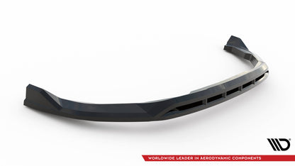 Front Ansatz für Peugeot 3008 GT-Line Mk2 Facelift schwarz Hochglanz